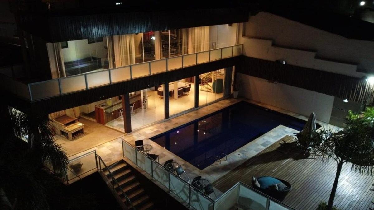 Mansao Casa Blanca Em Sao Roque C/ 5 Vagas Garagem Villa Exteriör bild